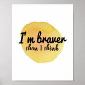 自己愛のための良い引用文 ポスター (正面)