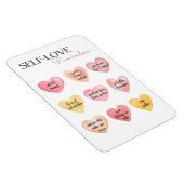 自己愛のメンタルヘルスに対する優しいリマインダー マグネット (右側)