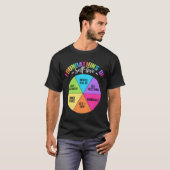 自己愛の受け入れ発見自己基盤 Tシャツ (正面フル)