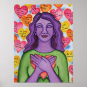 自己愛の表現 ポスター (正面)