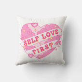 自己愛を優先 クッション (裏面)