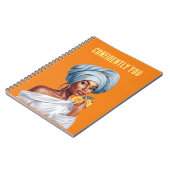 自己愛を受け入れる: 「自信を持って」ノートブック ノートブック (左側)