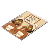 自己愛を楽しむ黒人女性気に ノートブック (左側)