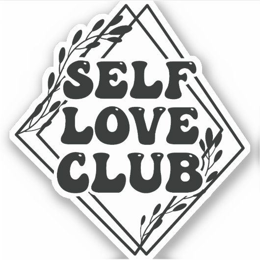自己愛クラブ シール (正面)