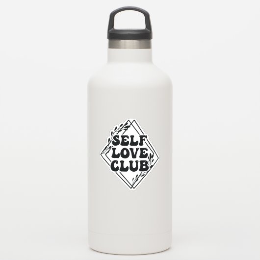自己愛クラブ シール (ウォーターボトル)