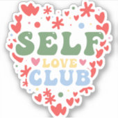 自己愛クラブ シール (正面)