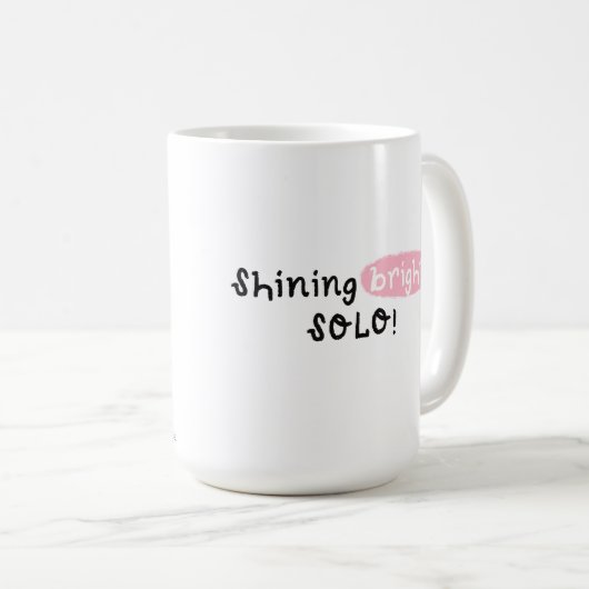 自己愛バレンタインデー コーヒーマグカップ (正面右)