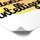 自己愛前向き心の肯定 ポスター (角)