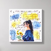 自己愛 キャンバスプリント (正面)