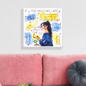 自己愛 キャンバスプリント (インサイチュ (リビング))