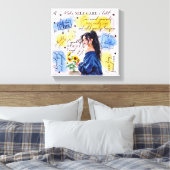 自己愛 キャンバスプリント (インサイチュ (寝室))