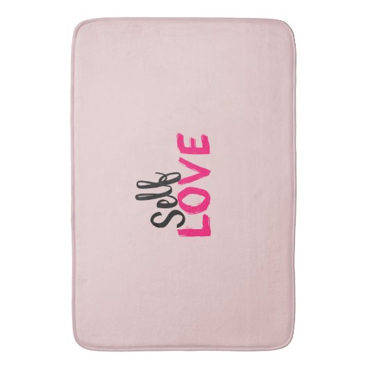 自己愛 バスマット (正面縦)