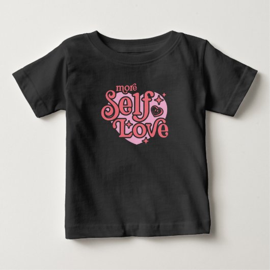 自己愛 ベビーTシャツ (正面)