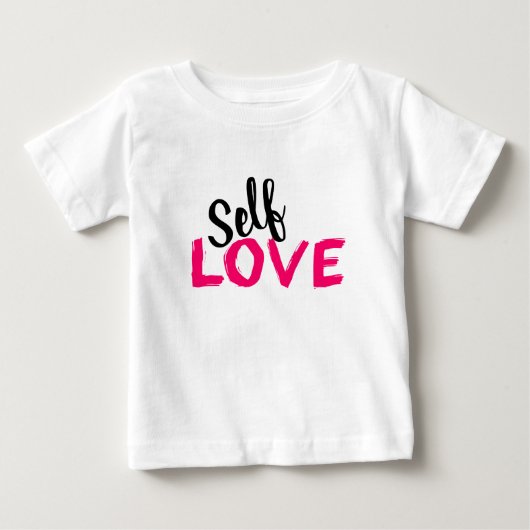 自己愛 ベビーTシャツ (正面)