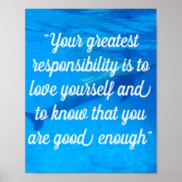 自己愛 ポスター