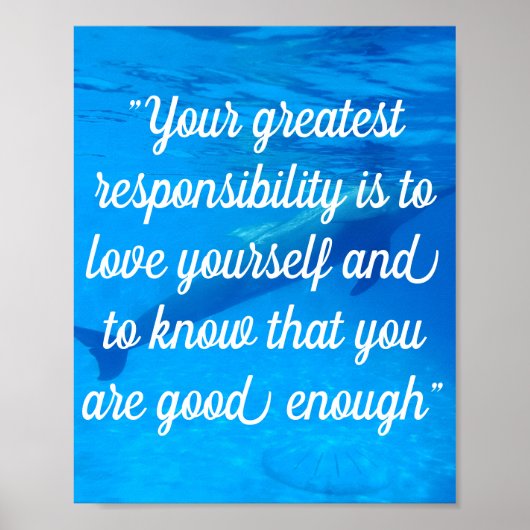 自己愛 ポスター (正面)