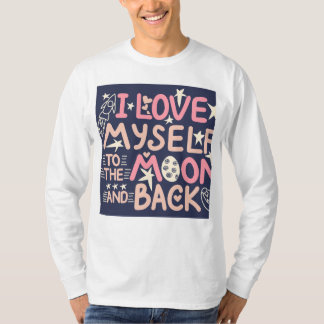 自己愛Tシャツが大好き Tシャツ