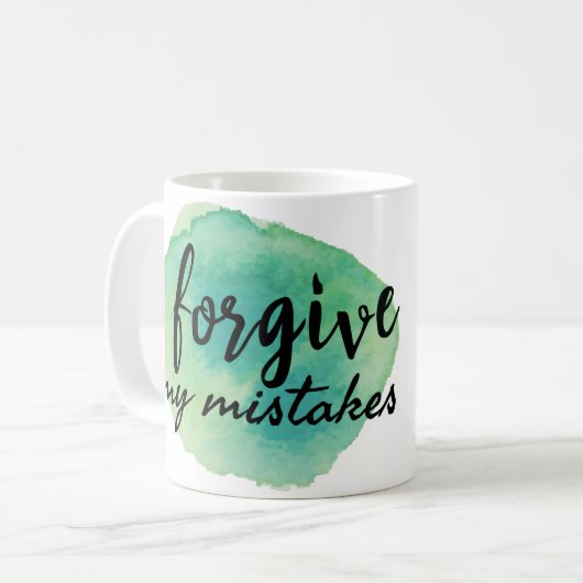 自己感動的を愛す気にる コーヒーマグカップ (正面左)