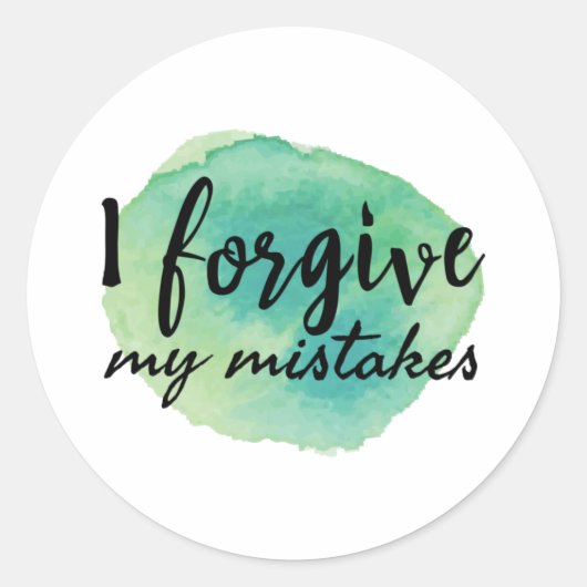 自己感動的を愛す気にる ラウンドシール (正面)