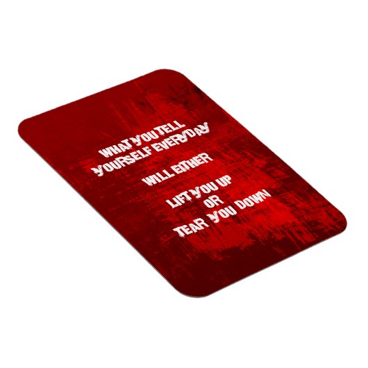 自己感動的尊重タイポグラフィ引用文 マグネット (右側)