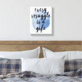 自己感動的引用文 キャンバスプリント (インサイチュ (寝室))