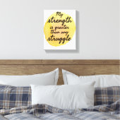 自己感動的引用文 キャンバスプリント (インサイチュ (寝室))