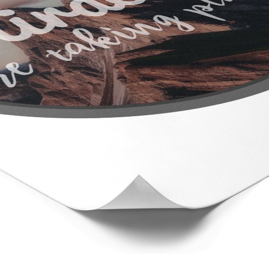 自己感動的愛のための朝のことわざ ポスター (角)