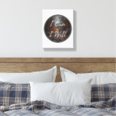 自己感動的愛のための朝の引用文 キャンバスプリント (インサイチュ (寝室))