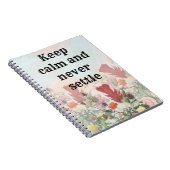 自己感動的愛フレーズ ノートブック (右側)