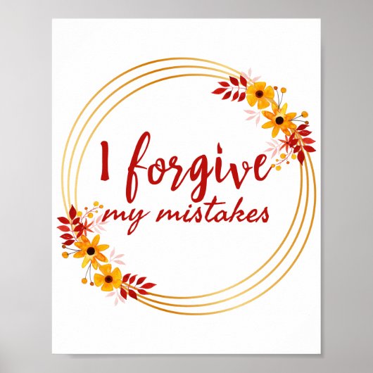 自己感動的認に関する主張 ポスター (正面)