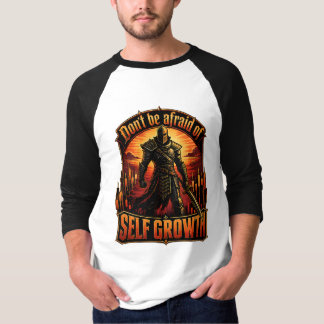 自己成長の騎士 トレーディングマインド 恐れるな Tシャツ