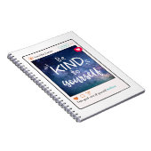 自己指気に示 – 自分に優しく ノートブック (右側)