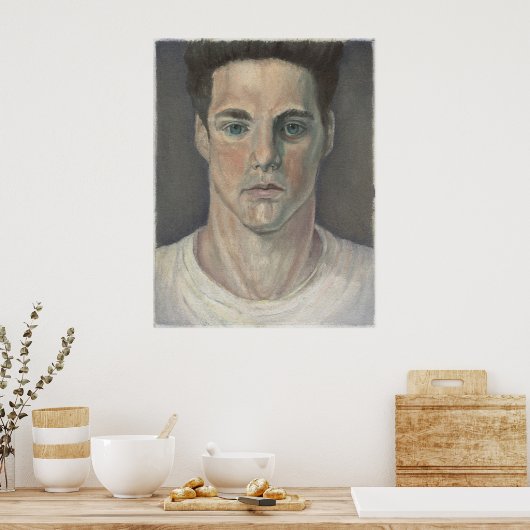 自己描写 ポスター (キッチン)