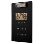 自己改エレガント善引用文タイガーアイズモダン クリップボード (左)