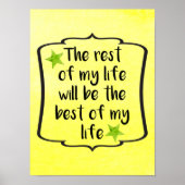 自己改善ブースト自信引用文 ポスター (正面)