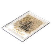 自己改善引用文モダンエレガントテンプレート表 ノートブック (左側)