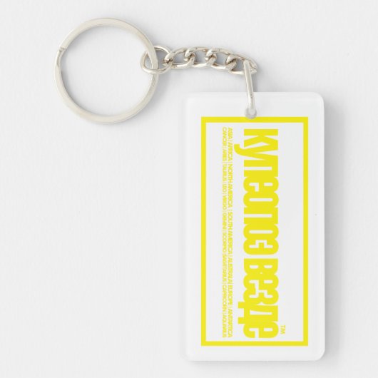 自己救済ギフトkeychain キーホルダー (正面)