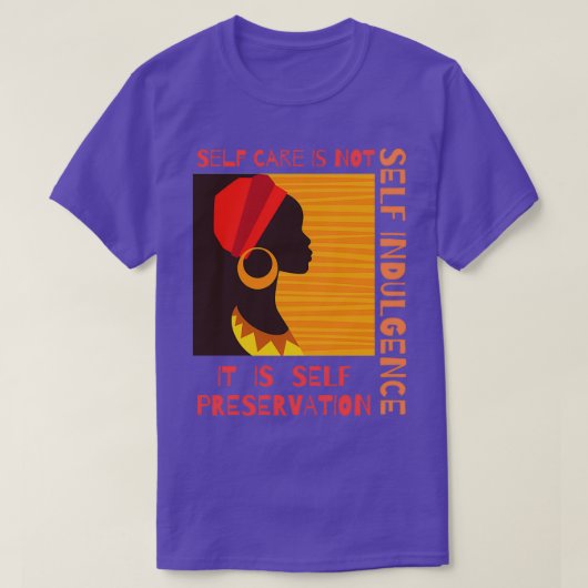 自己気には全て感動的引用文 Tシャツ (デザイン正面)