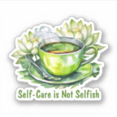 自己気には利己的ではない シール (正面)