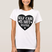 自己気には利己的ではない Tシャツ (正面)