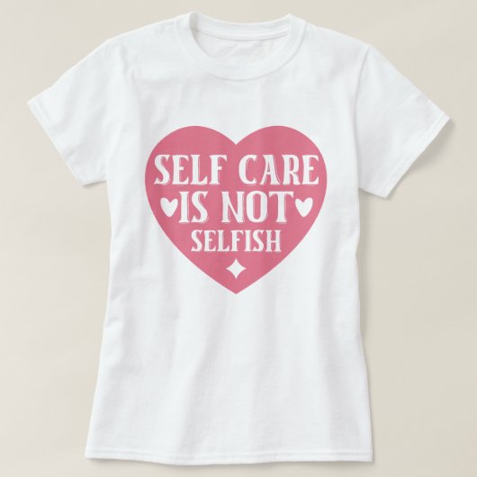 自己気には利己的ではない Tシャツ (デザイン正面)