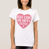 自己気には利己的ではない Tシャツ (正面)