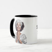 自己気には私の電すごい力マグ マグカップ (正面左)