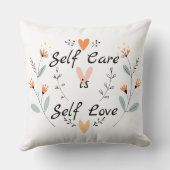 自己気には自己愛である:自分自身を受け入れる クッション (裏面)