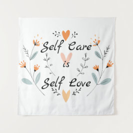 自己気には自己愛である：自分自身を受け入れる タペストリー