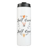 自己気には自己愛である:自分自身を受け入れる タンブラー (正面)