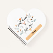 自己気には自己愛である：自分自身を受け入れる ノートブック (正面)