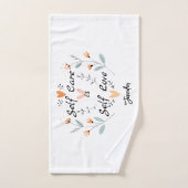 自己気には自己愛である:自分自身を受け入れる バスタオルセット (ハンドタオル)