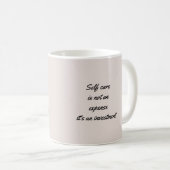 自己気には費用ではない コーヒーマグカップ (正面右)