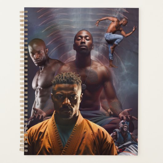 自己気には輝きへの旅である プランナー手帳 (正面)